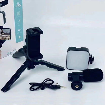 Kit de Video Profesional AY-49 – Todo en Uno para tus Contenidos