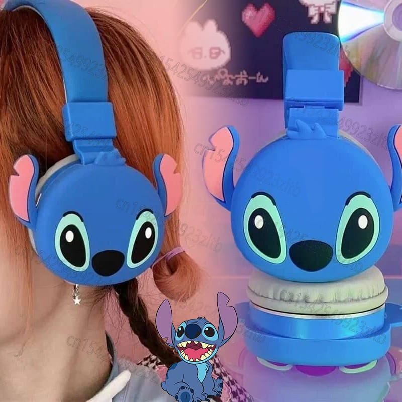 🌊 Audífonos Stitch Classic: ¡Ohana significa Música!