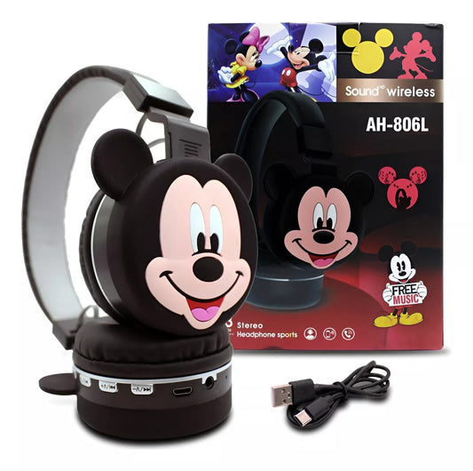 🐭 Audífonos Mickey Mouse: El Clásico de Siempre