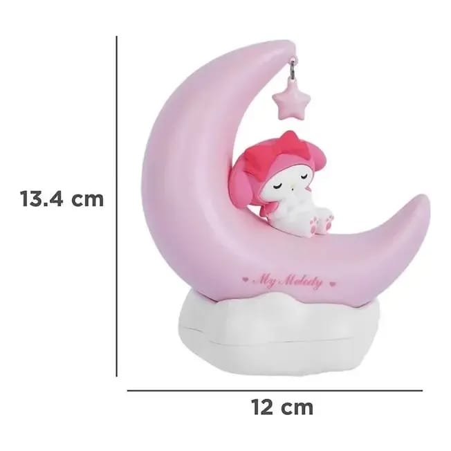 Lámpara Led My Melody En La Luna – Sanrio Cute