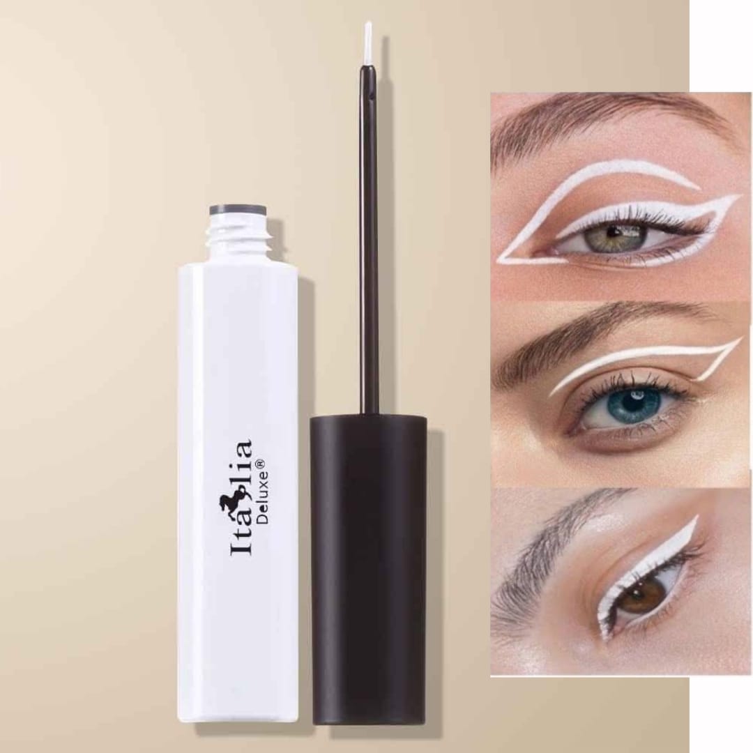 Delineador Líquido Italia Deluxe – Blanco Creativo 🤍