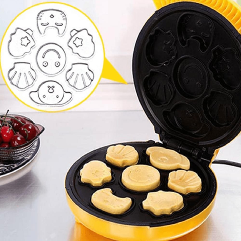 Máquina de Mini Pancakes con Figuras Divertidas 🥞