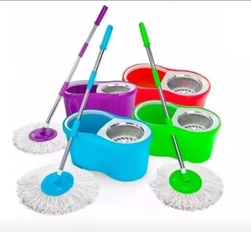 Mopa Giratoria 360° con Balde Centrifugador 🧹