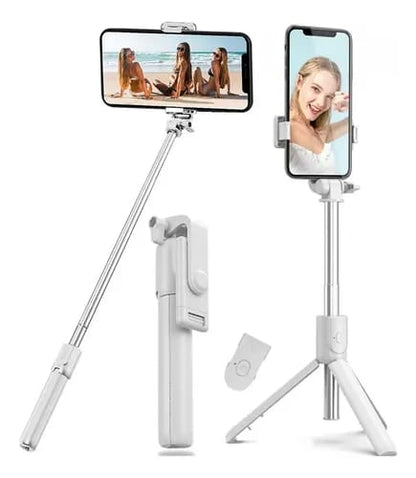 Selfie Stick 3 en 1 con Trípode y Bluetooth 📱📸