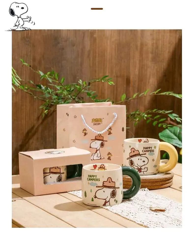 Taza de Cerámica Snoopy Campers🏕️☕