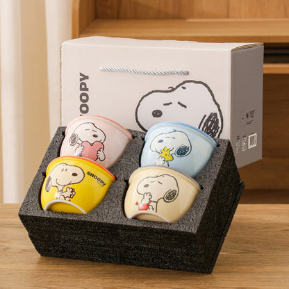 Set Peanuts de 4 tazones🐾☕