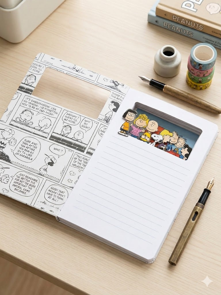 Peanuts/Snoopy libreta magica💫