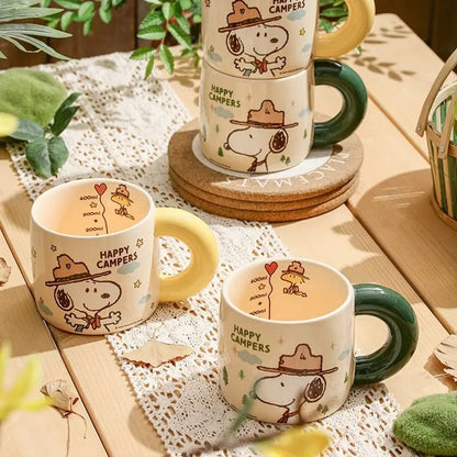 Taza de Cerámica Snoopy Campers🏕️☕