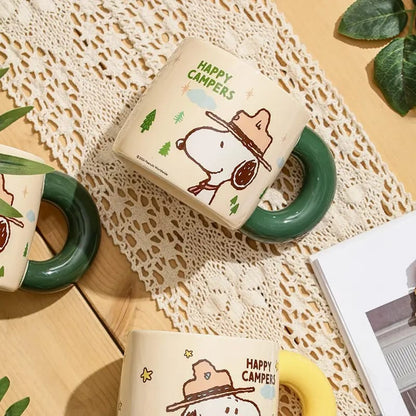 Taza de Cerámica Snoopy Campers🏕️☕