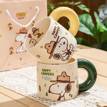 Taza de Cerámica Snoopy Campers🏕️☕
