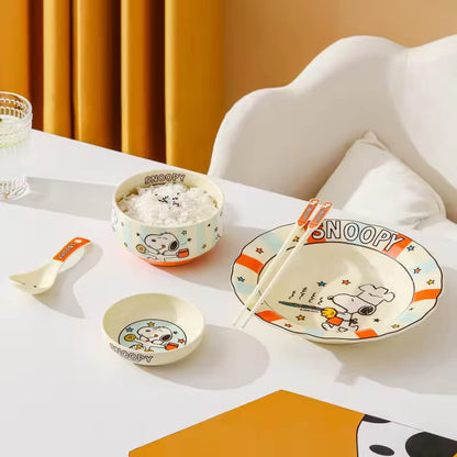 Set de Vajilla "Celebration" – Snoopy Festivo🎈🍜
