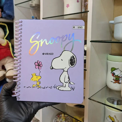 Cuaderno Espiral Snoopy y Woodstock – Colección Oficial Mooving