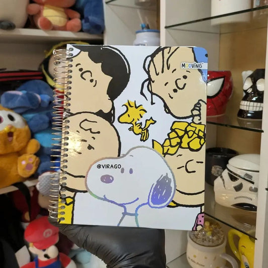 Cuaderno Espiral Snoopy (Cuadriculado) – Edición Especial Mooving