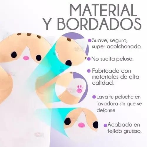 Peluches de Gatos Extra Largos 🐱70CM