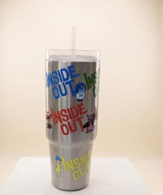 🎨 Vaso de Acero Inoxidable - Colección Intensa-Mente