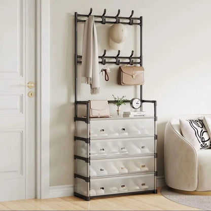 🧥 Organizador de Entrada Estilo Industrial