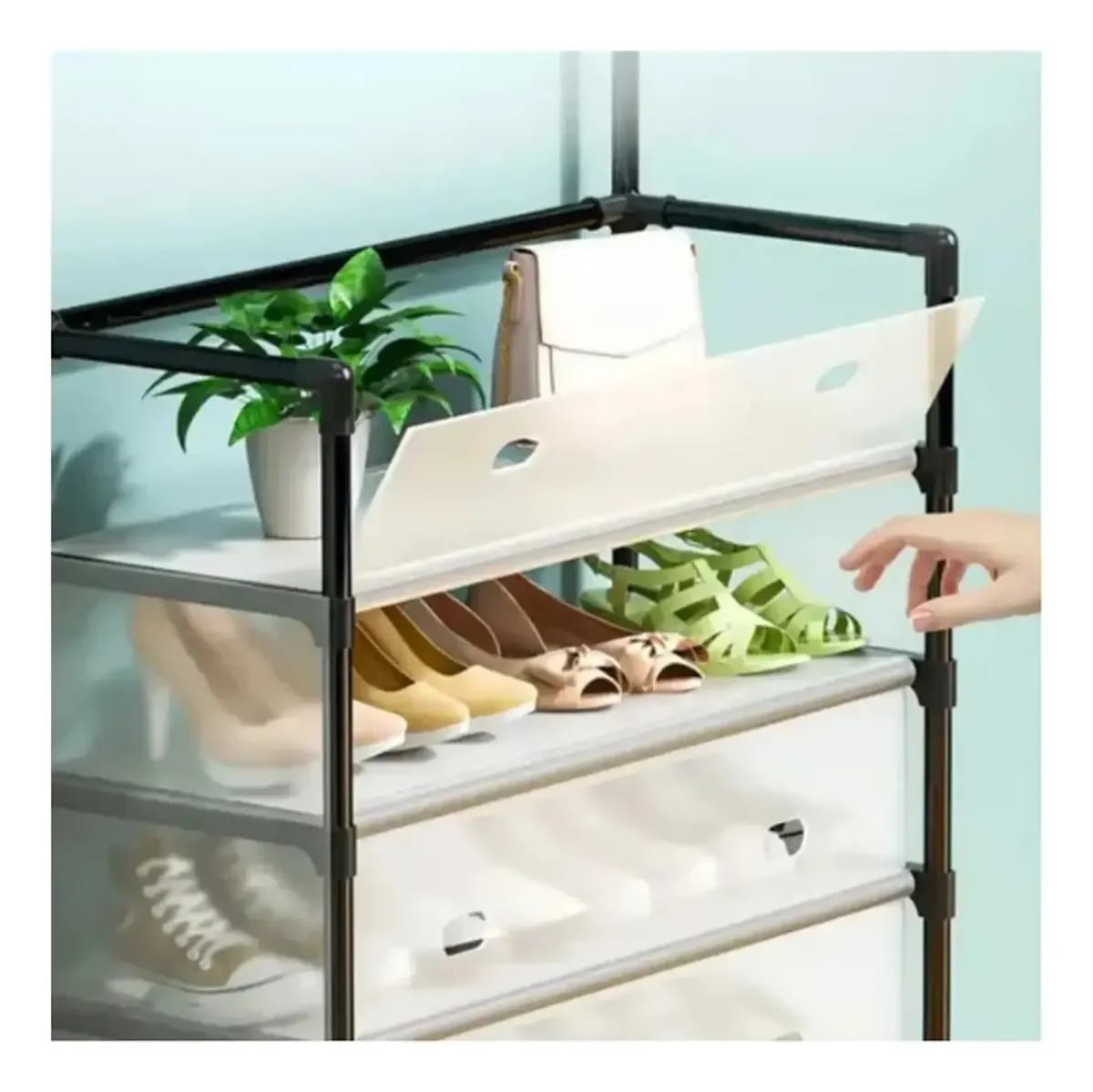🧥 Organizador de Entrada Estilo Industrial