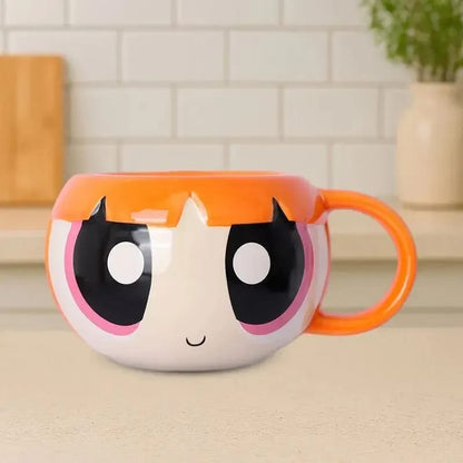 Taza de cerámica  Powerpuff Girls, 340 ml, original