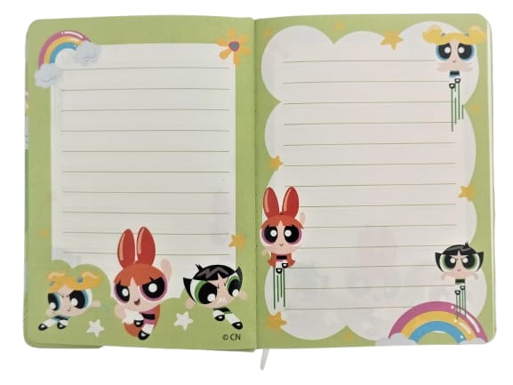 Libreta 3D Bellota - Las Chicas Superpoderosas (80 Pág.) 💚