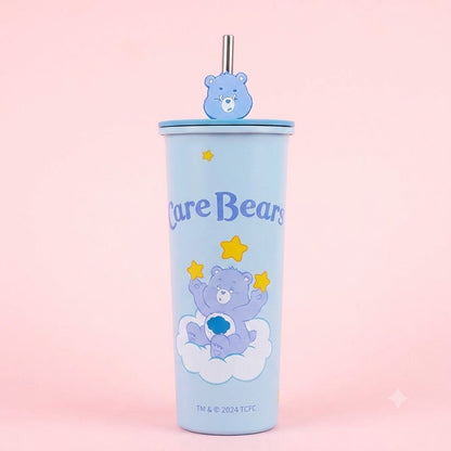 Vaso Térmico Care Bears Azul con Popote 💙🐻⭐