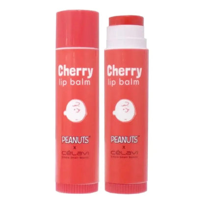 💋 Set de Bálsamos Labiales Peanuts x Célavi (4 Piezas)