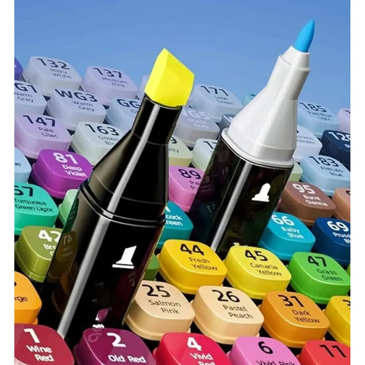 🌟Set Gigante de Marcadores Artísticos Profesionales - 168 Piezas 🎨📦