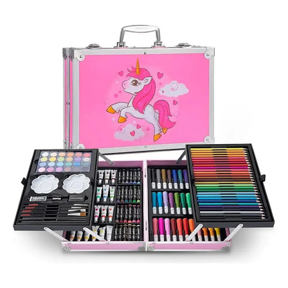 🦄 Maletín Metálico de Dibujo Mágico de Unicornio