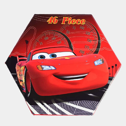 ¡Acelera su Creatividad con el Set de Arte de Cars 46 Piezas! 🏁🖍️