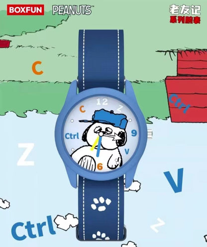 Reloj Juvenil de Olaf con Movimiento Inverso (Edición Especial Peanuts) 🔄⌚