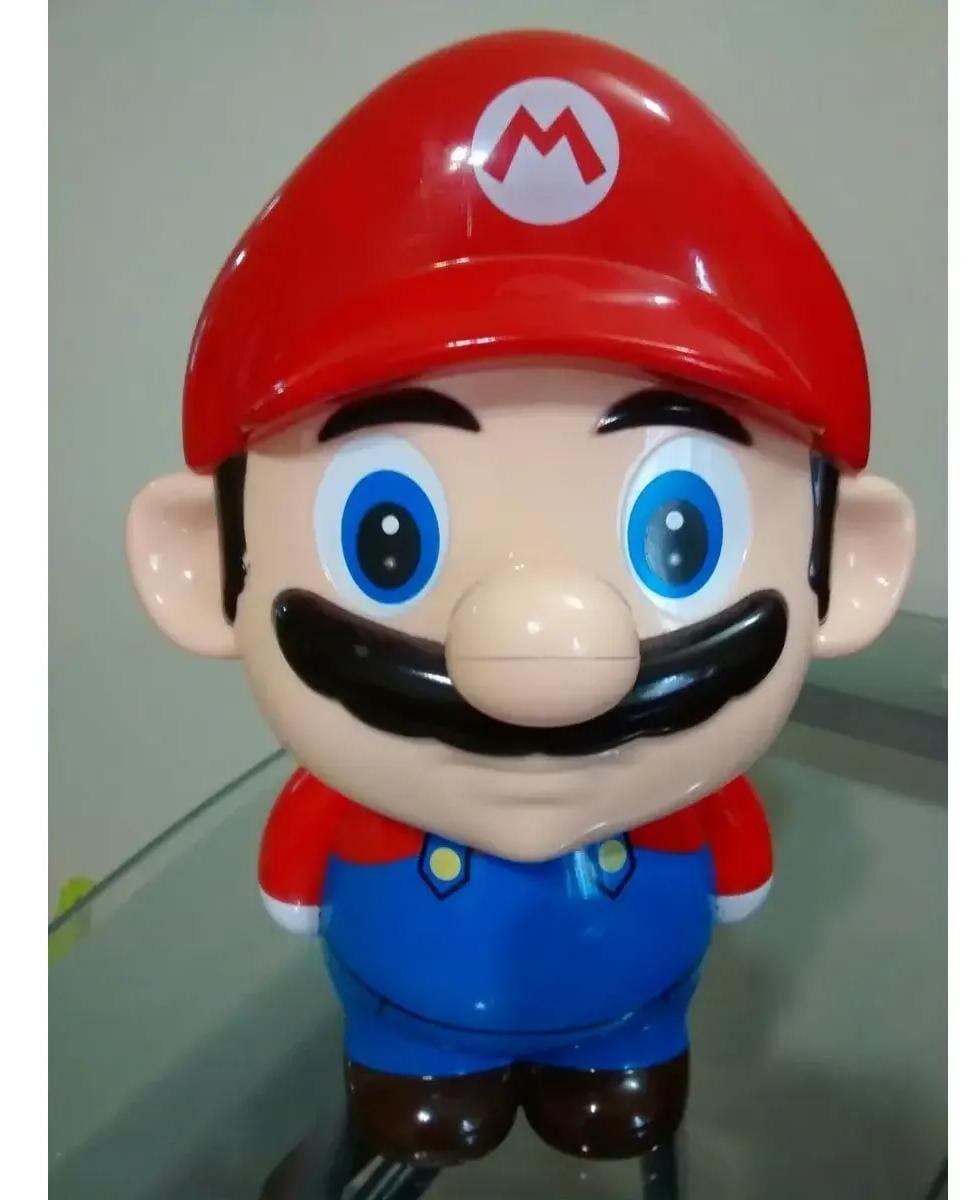Lámpara LED Decorativa de Super Mario Bros con Cuello Flexible 🍄⭐