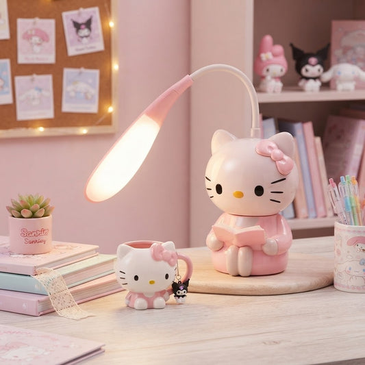 Lámpara LED de Mesa Hello Kitty Kawaii 🎀