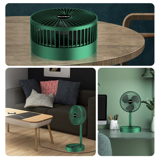 Frescura con Estilo: El Ventilador Plegable que Tu Espacio Merece