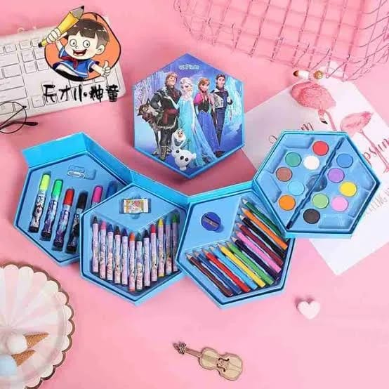 Set de arte mágica de Frozen 46p👑❄️🎨🎨
