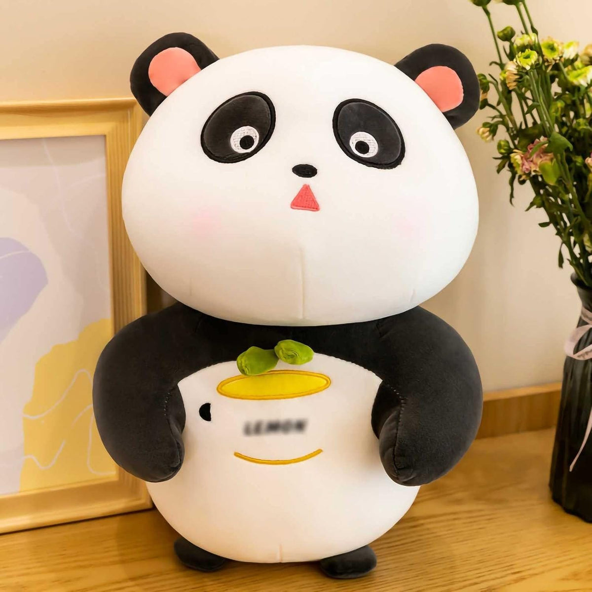 Peluche Panda, El compañero más adorable y cítrico! 🍋🐼50cm