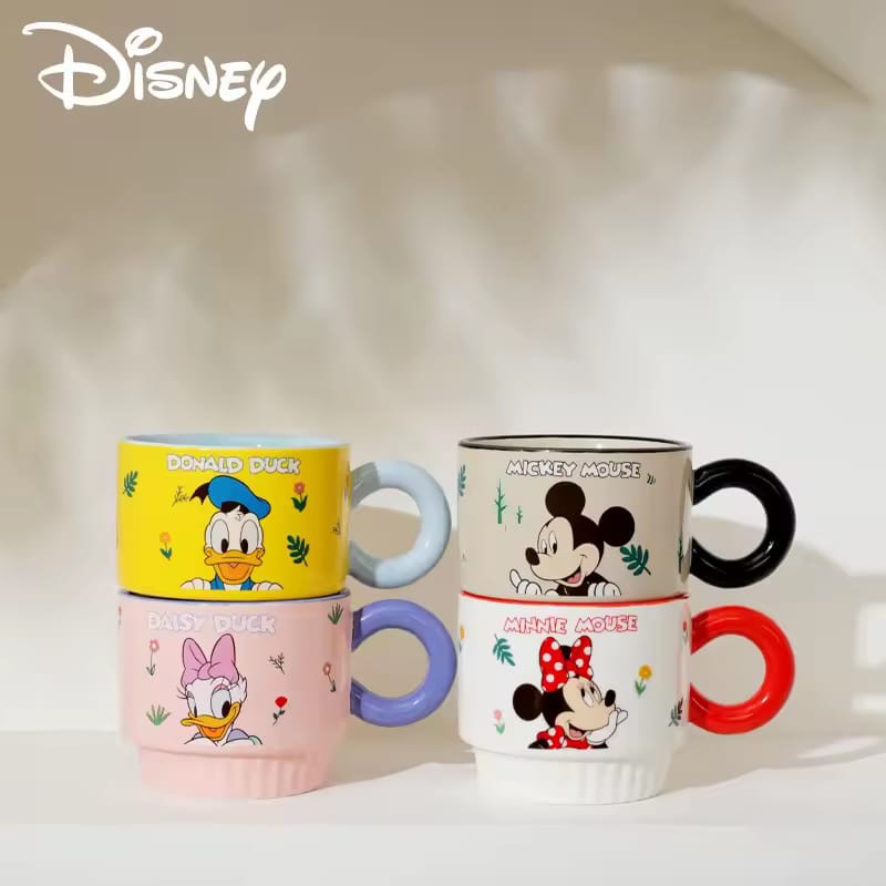Set de 4 Tazas Apilables Mickey and Friends☕🎀🧩