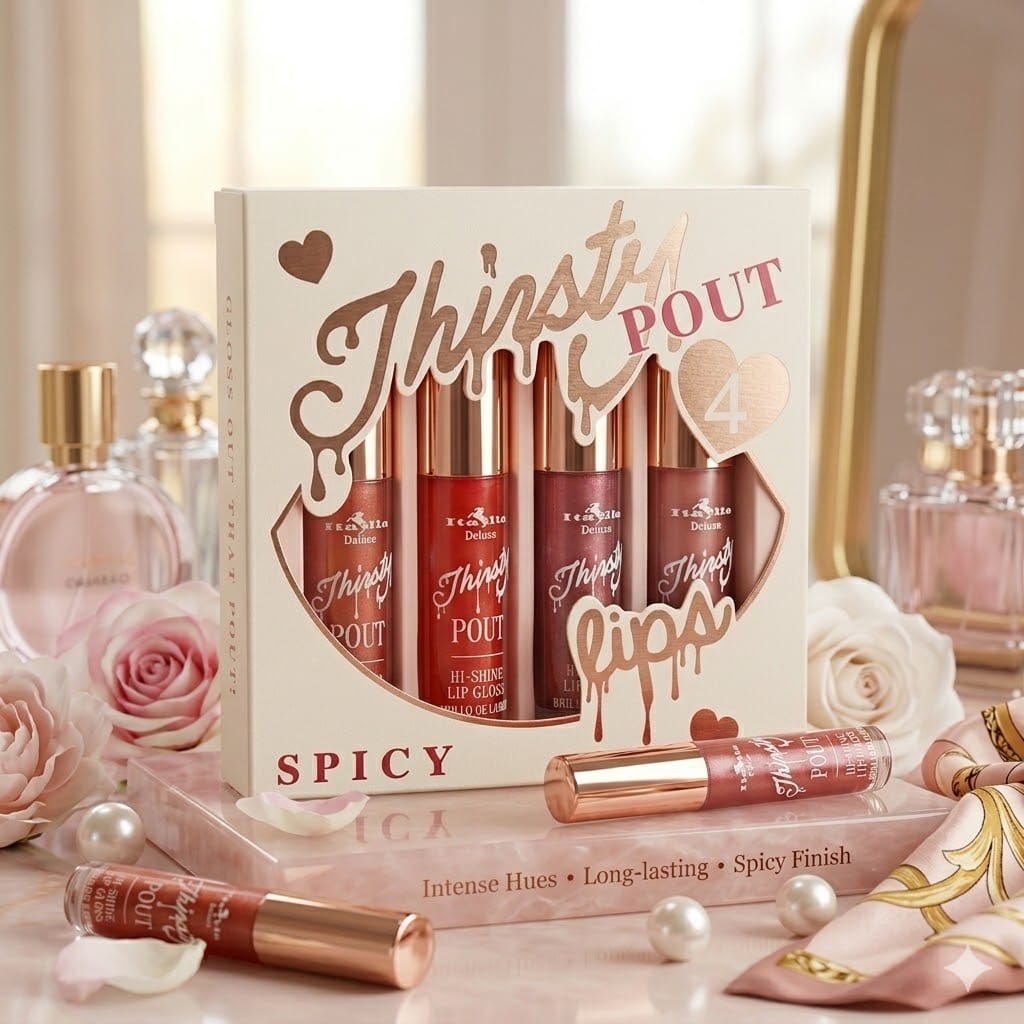 Set de labiales Thirsty Pout SPICY🌶️
